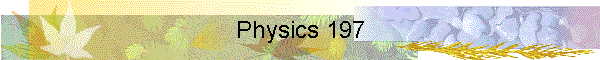 Physics 197