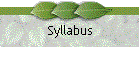 Syllabus