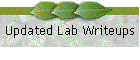 Updated Lab Writeups